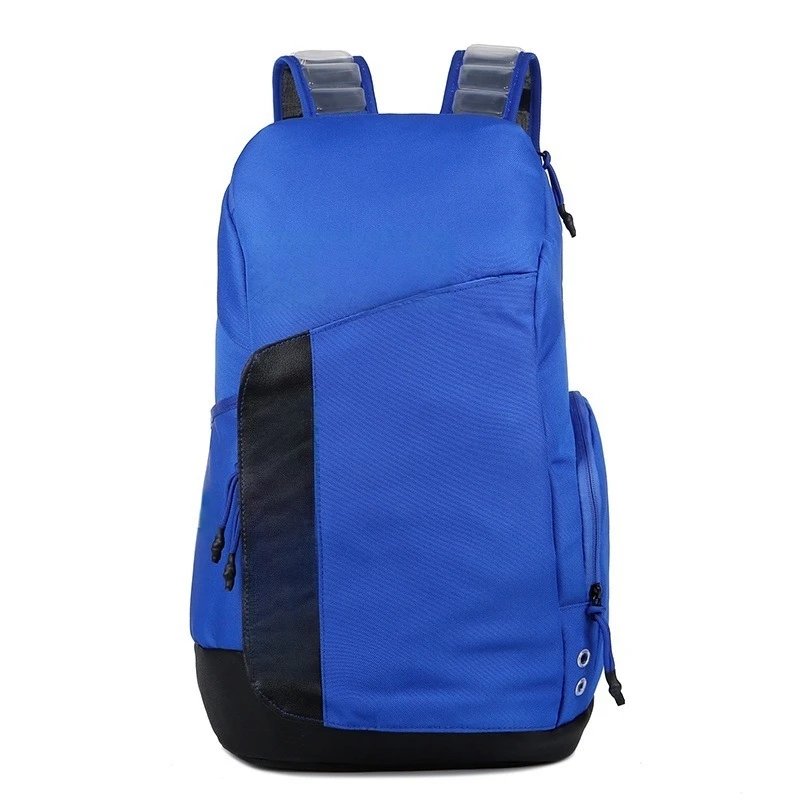 Unbranded Backpacks Padded shoulder straps with front zip pocket — 5883 sapphire blue