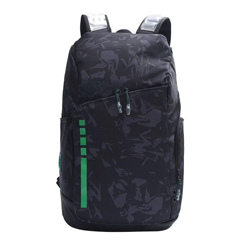 Unbranded Backpacks Padded shoulder straps with front zip pocket — 5039 Flower Green