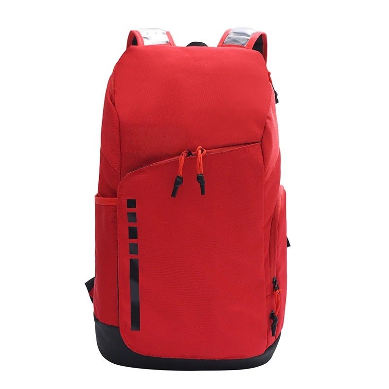 Unbranded Backpacks Padded shoulder straps with front zip pocket — 5039 red