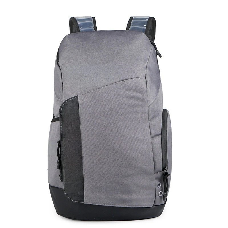 Unbranded Backpacks Padded shoulder straps with front zip pocket — 5883 gray