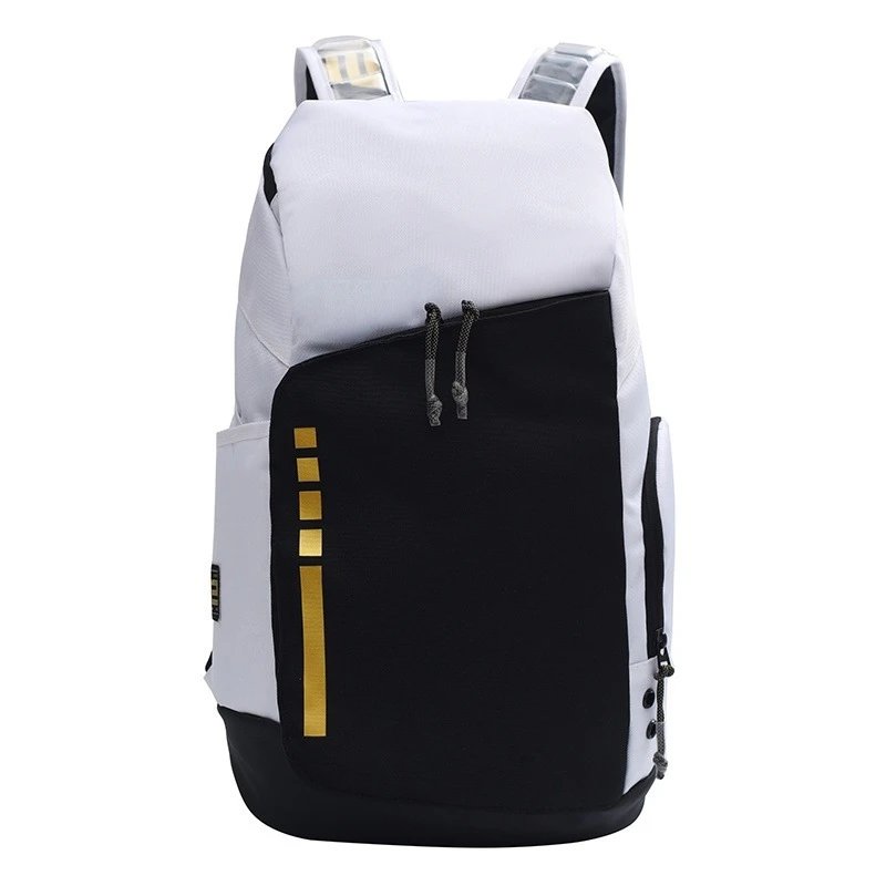 Unbranded Backpacks Padded shoulder straps with front zip pocket — 5039 Platinum