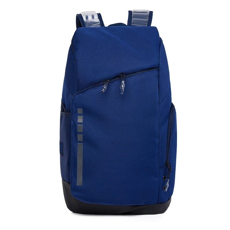 Unbranded Backpacks Padded shoulder straps with front zip pocket — 5039 Dark Blue Gray logo