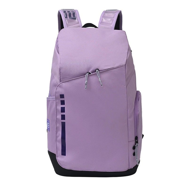 Unbranded Backpacks Padded shoulder straps with front zip pocket — 5039 Taro Purple