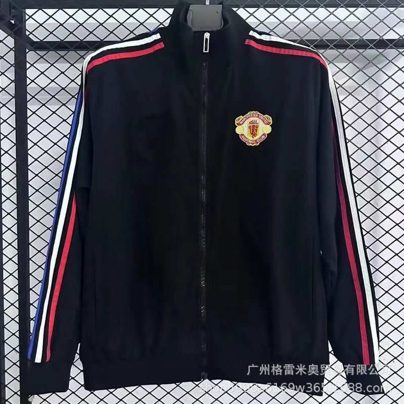 Adidas Jackets Zip-up football training jacket — 25-26 Red Devil Trenchcoat