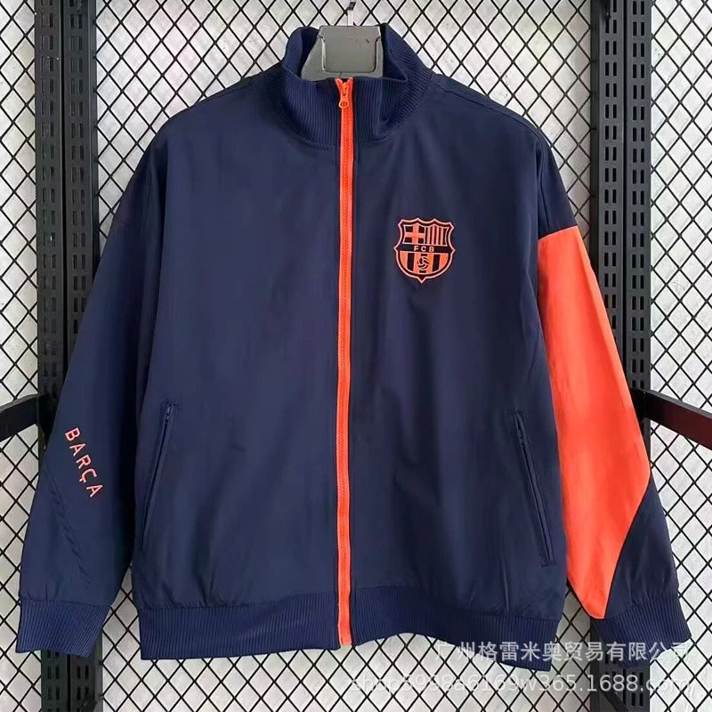 Adidas Jackets Zip-up football training jacket — 25-26 AC Retro Edition F Waterproof windbreaker S-3 XL