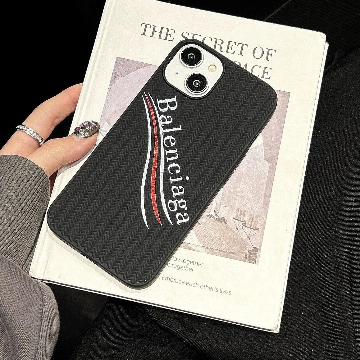 BMJ Knit Pattern Black - Balenciaga
