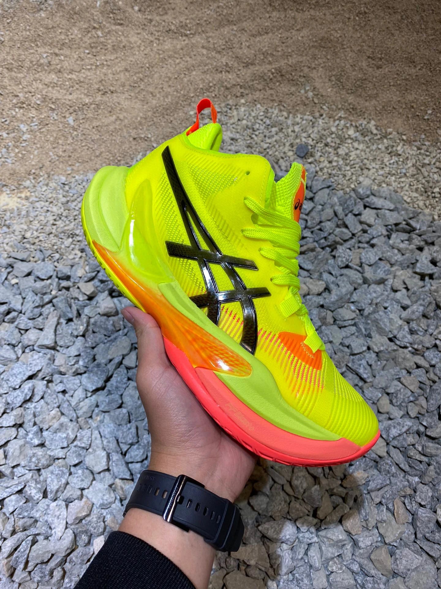 ASICS Sneakers SKY ELITE FF 3 High-Top Volleyball Shoes — Metarise 2 Yellow