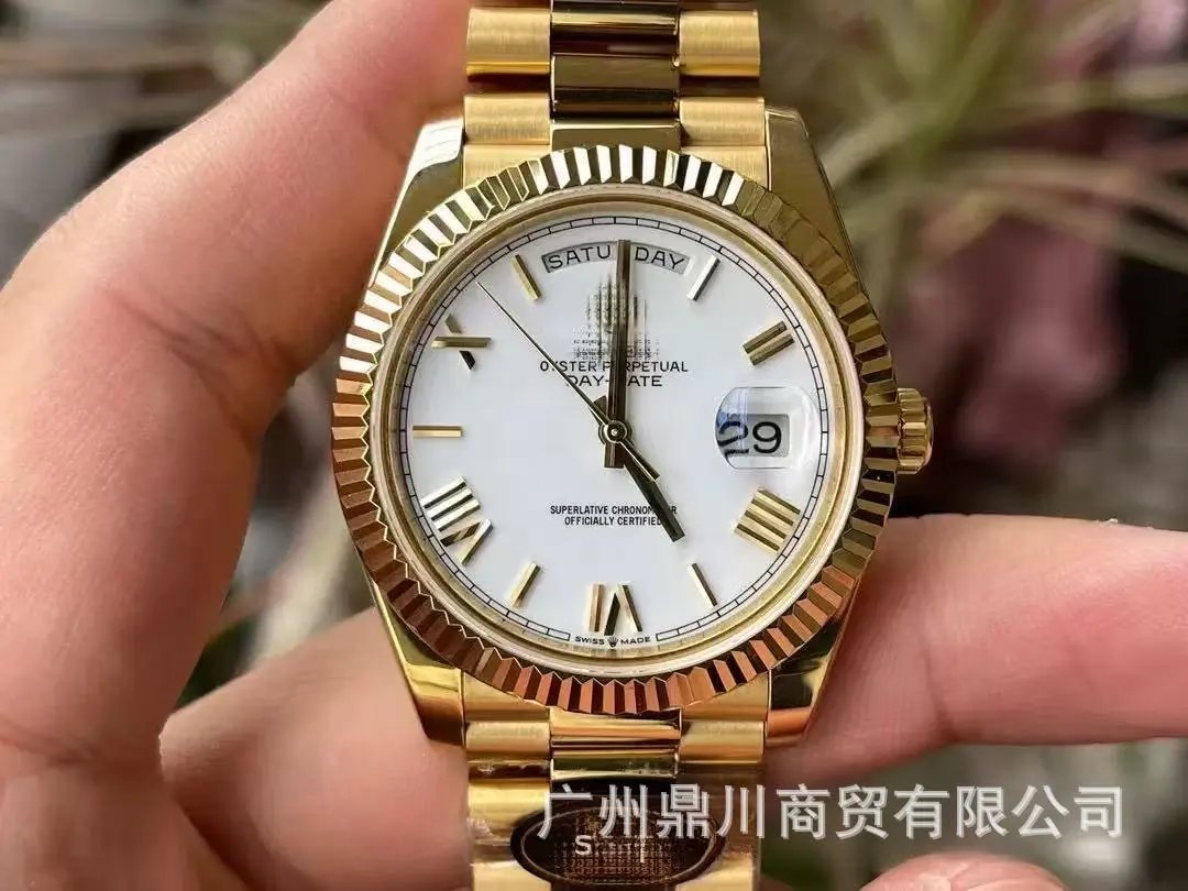 White Dial Full Gold