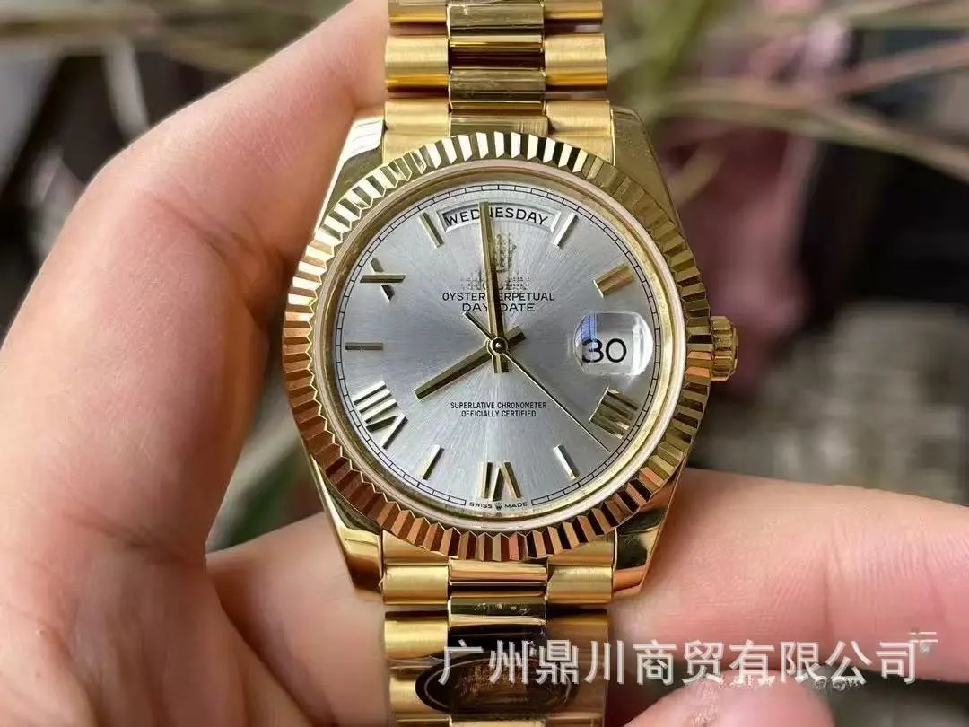 Silver Dial Full Gold
