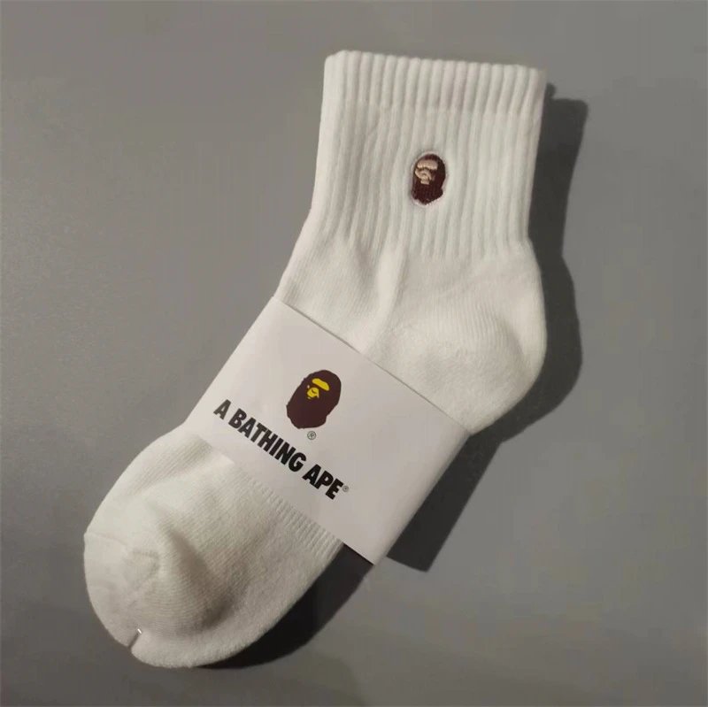 Classic Ape Head Mid Crew Socks photo 2