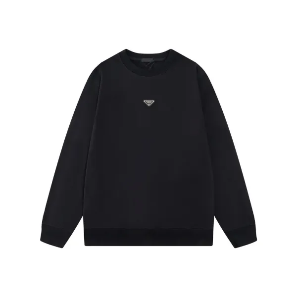 Prada Re-Nylon Logo Patch White Hoodie - 14