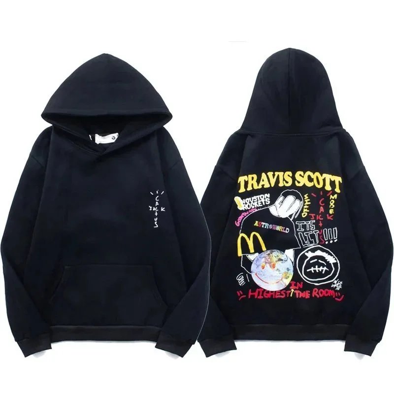 Travis Scott Rolling Neon Headliners Hoodie