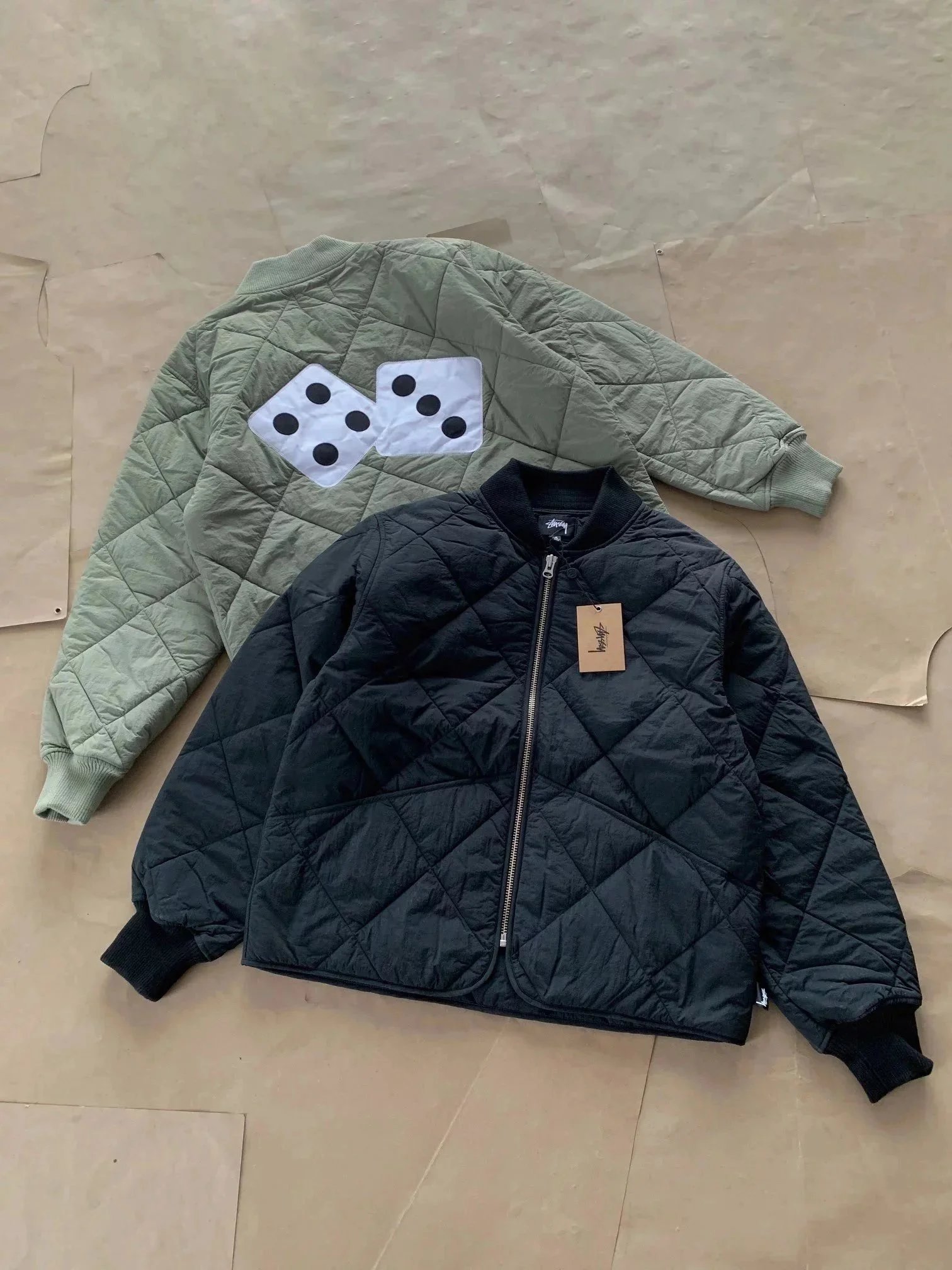 Stussy Dice Quilted Jacket