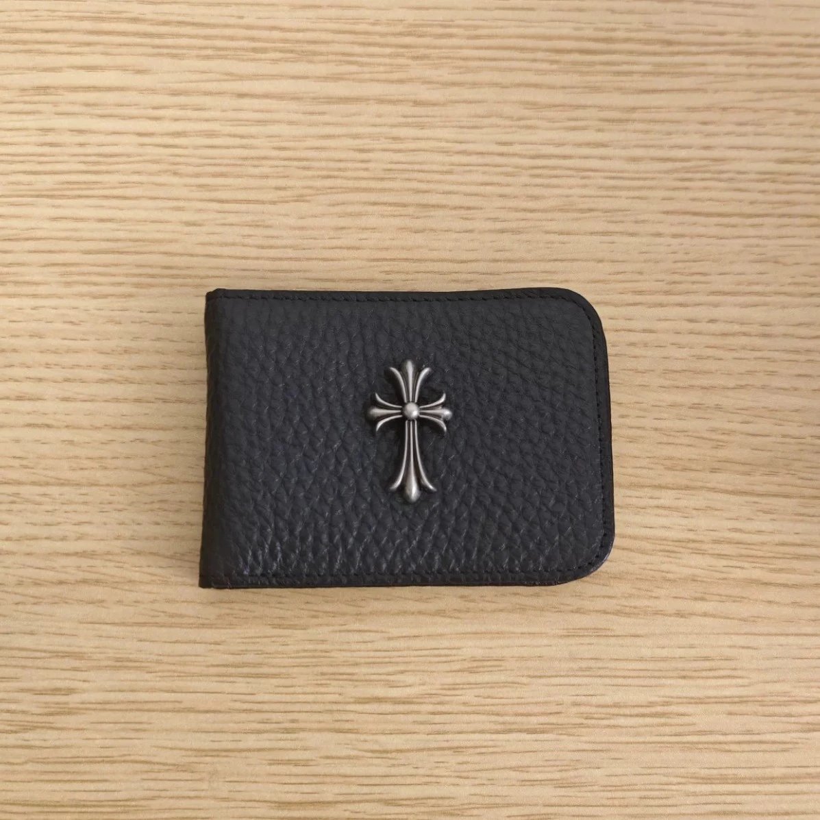 Vivienne Westwood Black Leather Cross Motif Accessories Collection