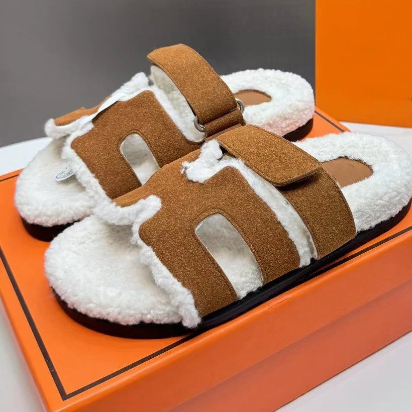 Teddy Velcro Slide Sandal photo 3