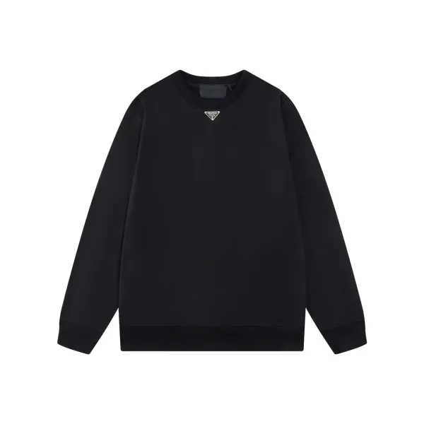 Prada Re-Nylon Logo Patch White Hoodie - 10