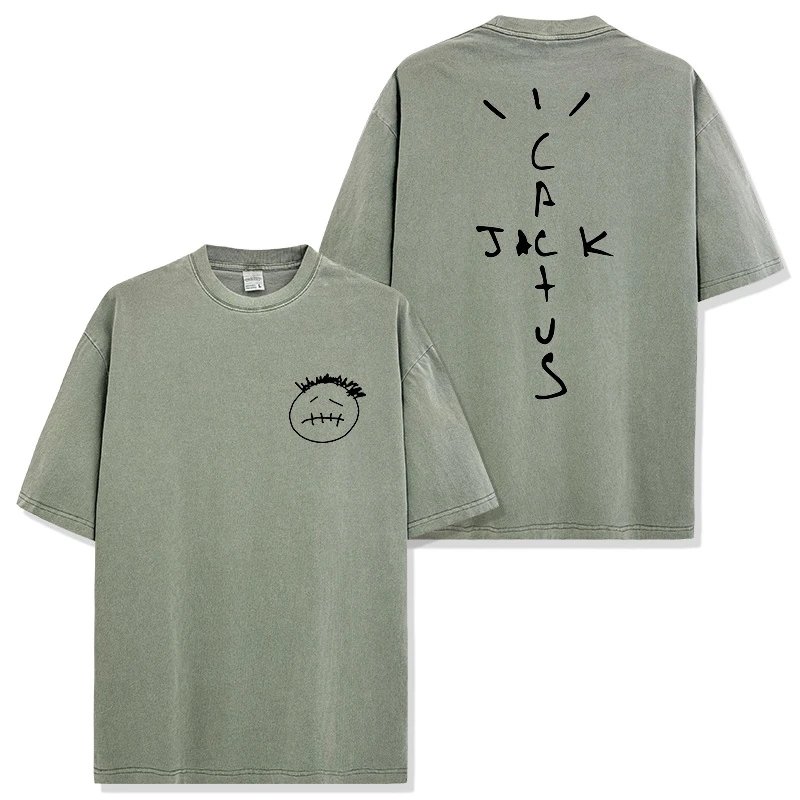 Travis Scott Graphic Washed T-Shirt and Hoodie photo 4