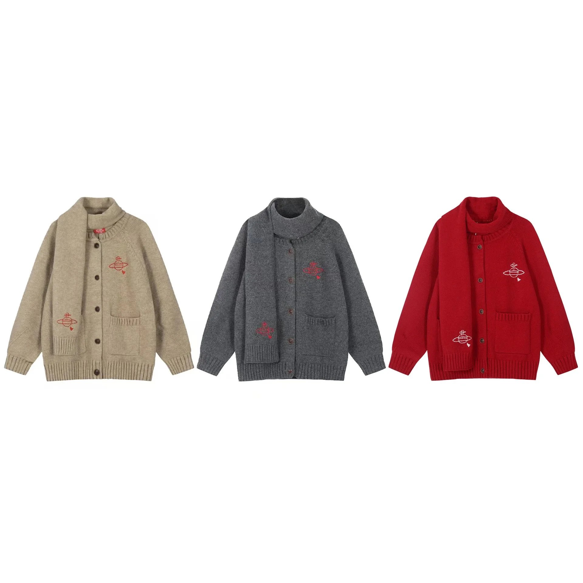 Saturn Embroidery Vintage Jacket