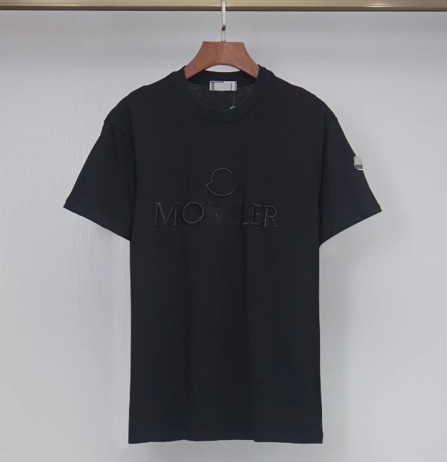 Moncler Logo Embroidered Cotton T-Shirt photo 2