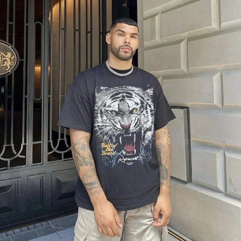 Represent Tiger Head T-Shirt