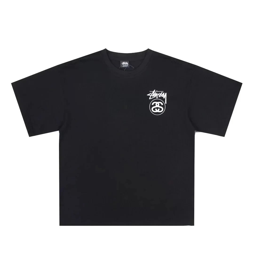 Stussy Basic Hoodie Print T-Shirt