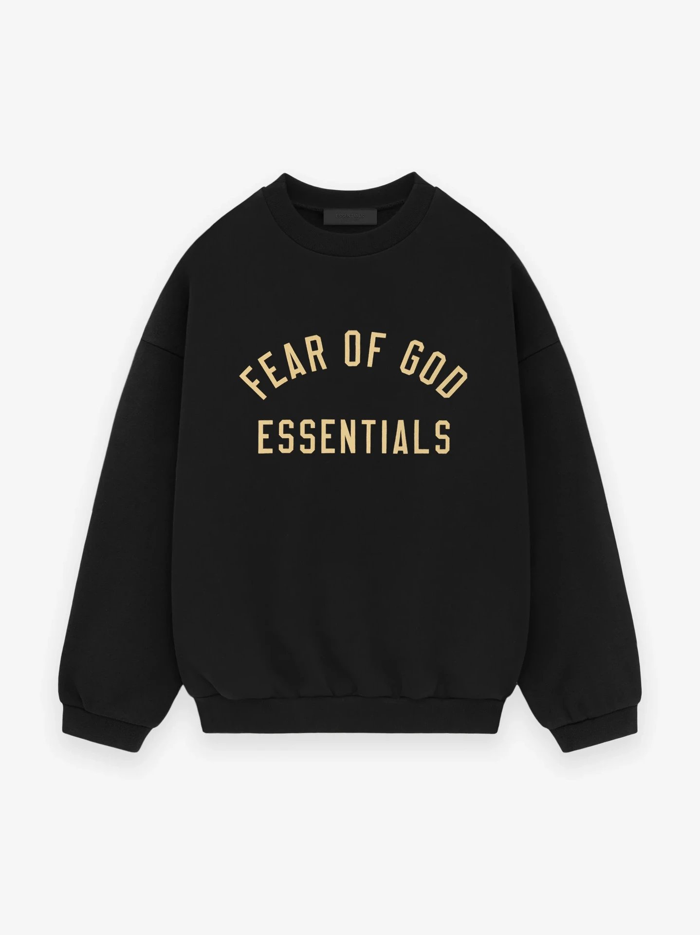 Double Letter Print Crew Neck Hoodie photo 6