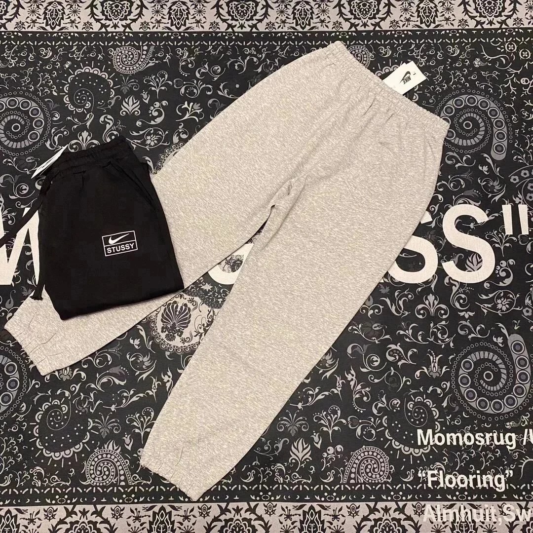 Stussy x Nike Fleece Joggers Black photo 8