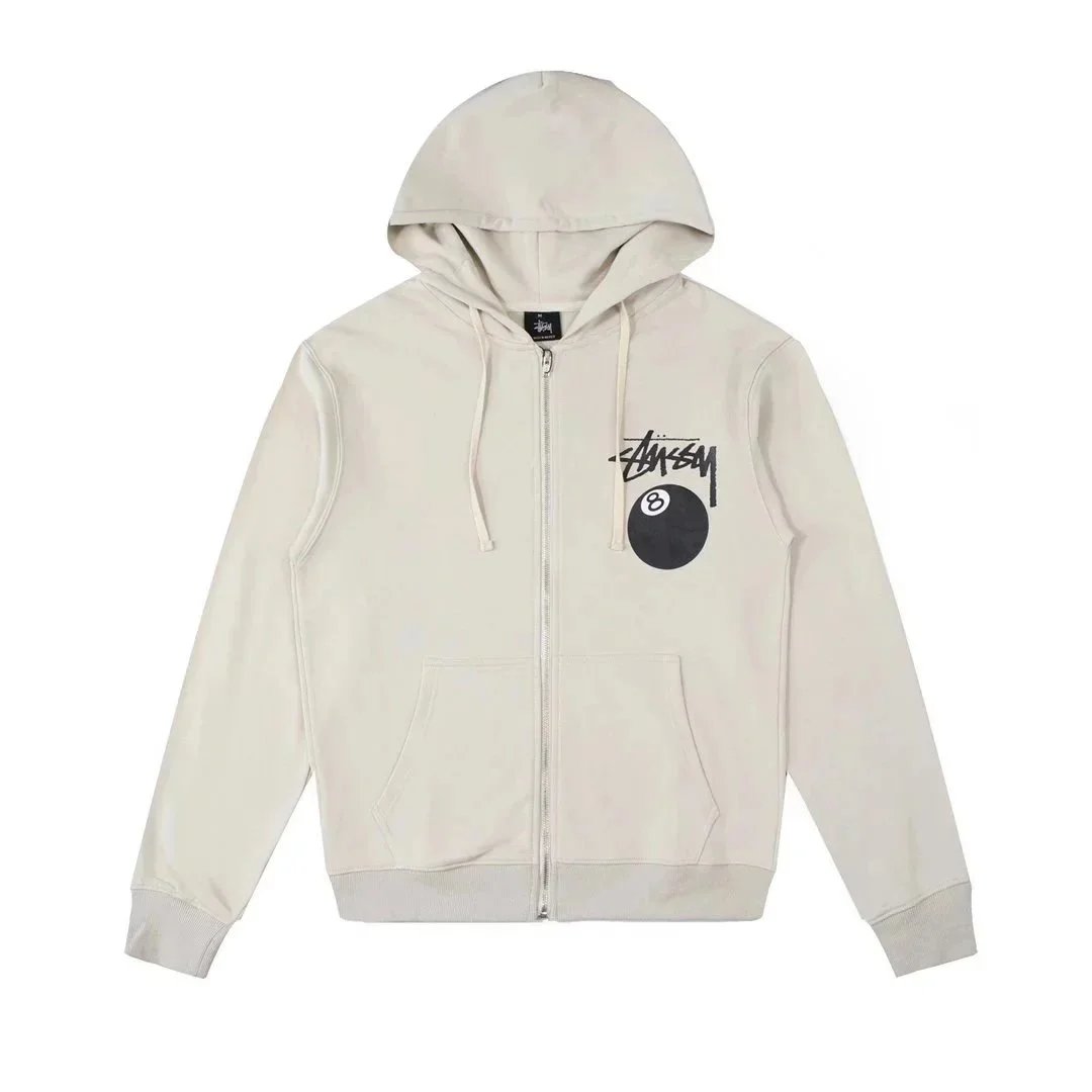 Stussy 8 Ball Zip Hoodie