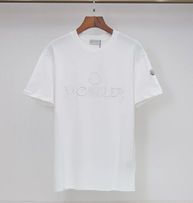 Moncler Logo Embroidered Cotton T-Shirt photo 3