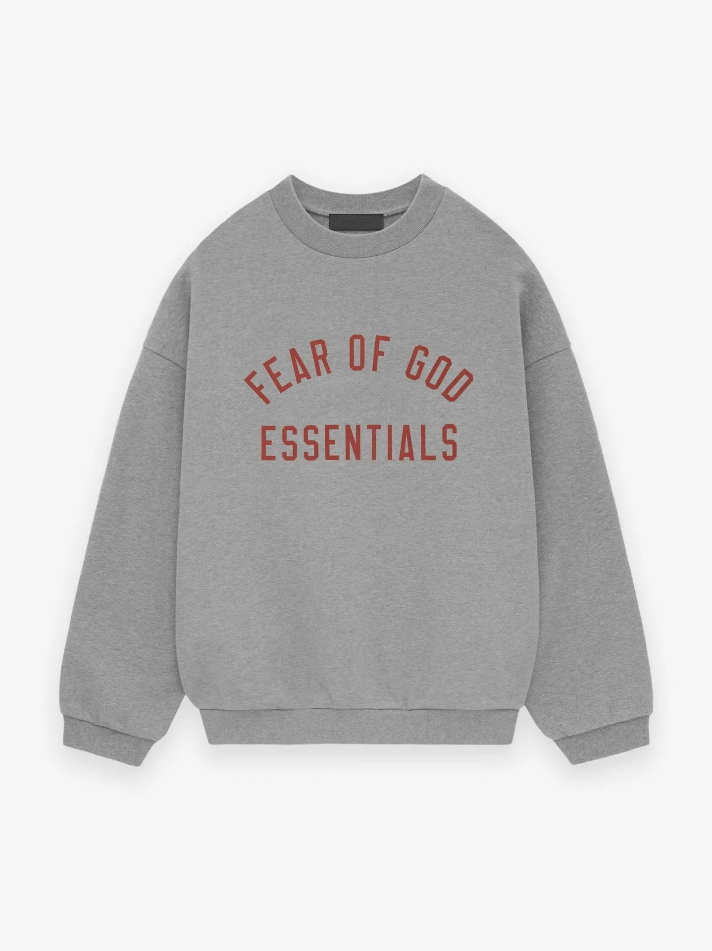 Double Letter Print Crew Neck Hoodie photo 7
