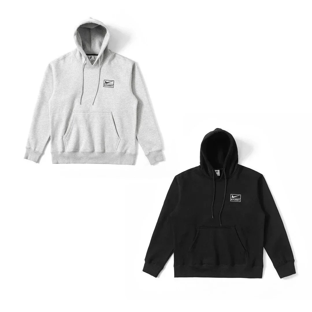 Nike x Stussy Embroidered Logo Hoodie