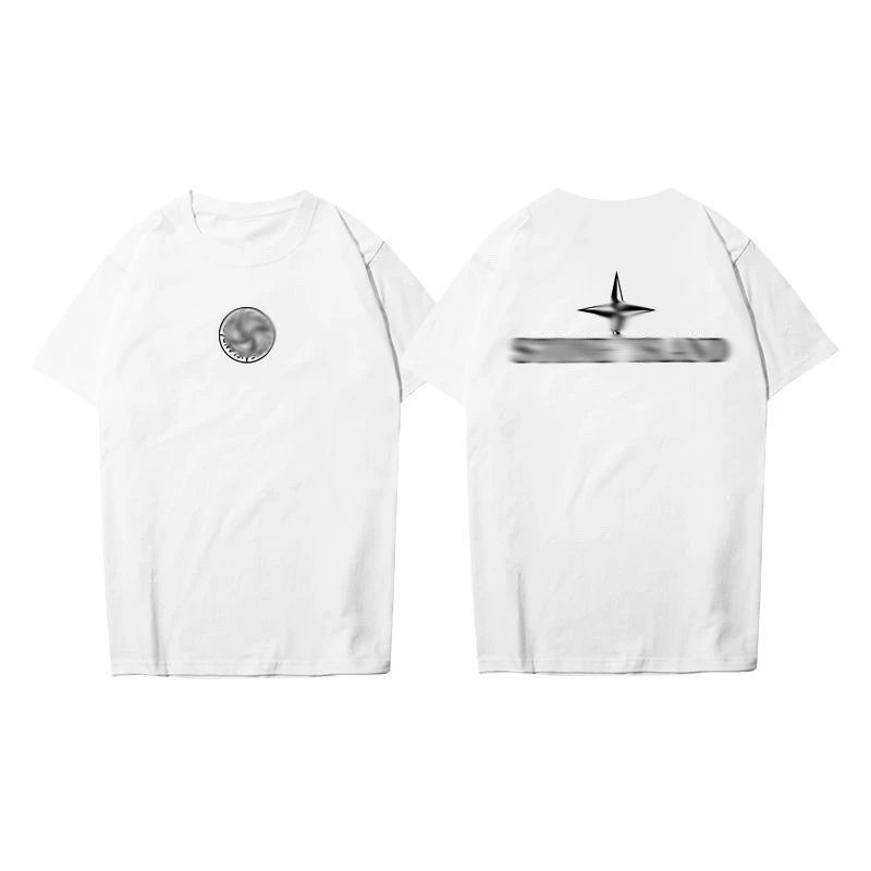 Printed Loose Couple T-Shirt photo 4