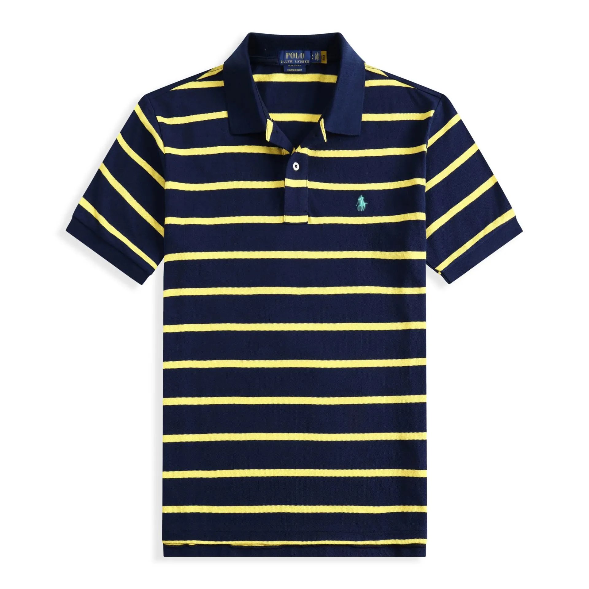 Collar Embroidered Cotton T-Shirt photo 5