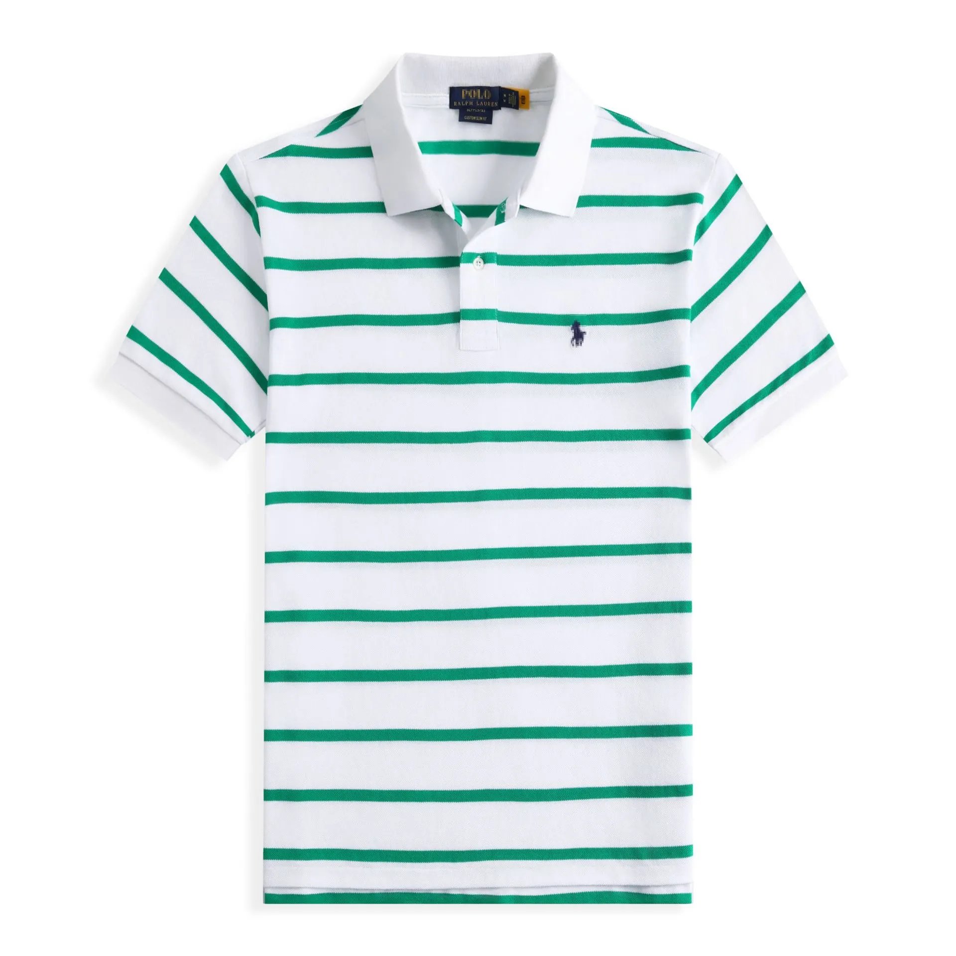 Collar Embroidered Cotton T-Shirt photo 3