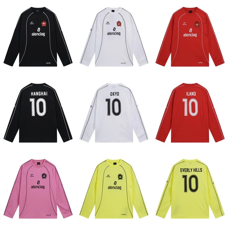 Logo Embroidered Long Sleeve T-Shirt