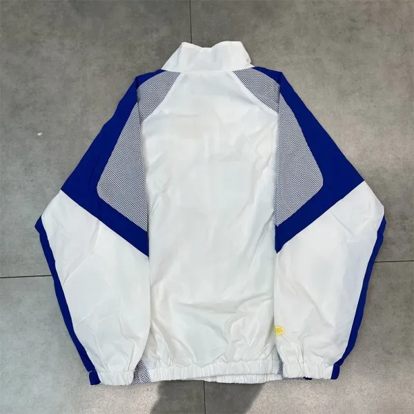 Cattz CATZ Italy Shield Windbreaker White/Blue Mesh Jacket - 29