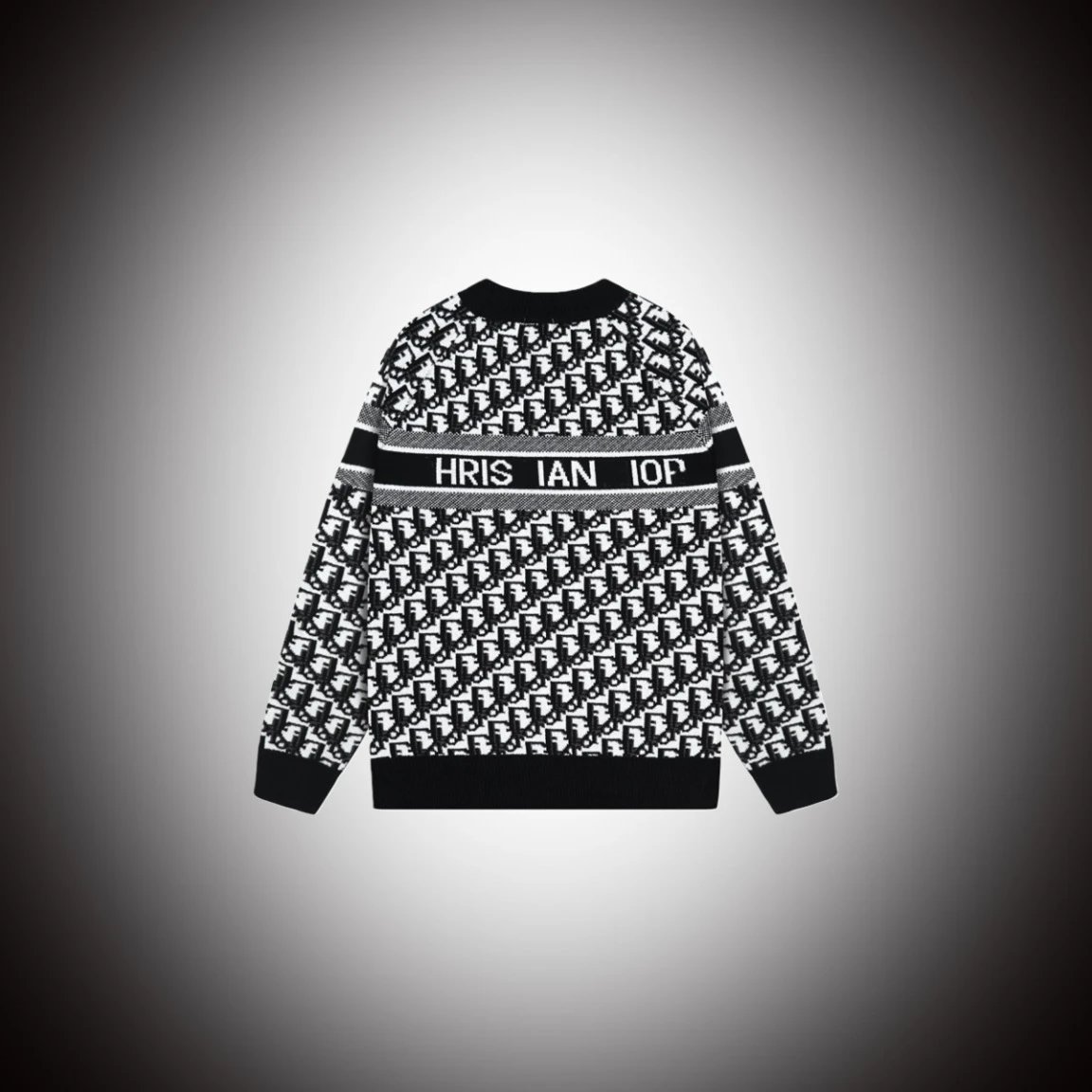 Knit Wool Crew Neck Sweater photo 2