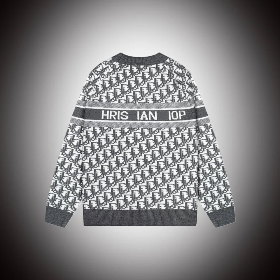 Knit Wool Crew Neck Sweater photo 3