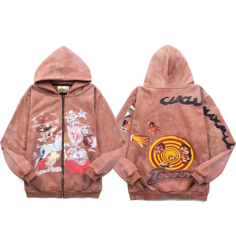Travis Scott Tour Hoodie Mud Dye