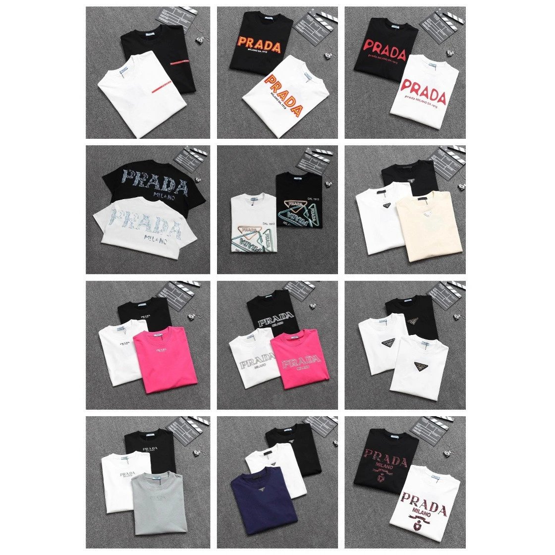 Prada Logo Print T-Shirt