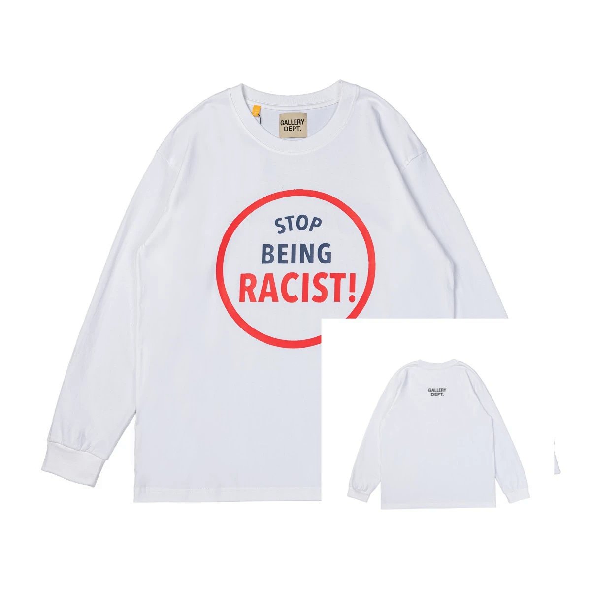 Gallery Dept. Logo Long Sleeve T-Shirt Beige product detail 19 in Litbuy spreadsheet finds
