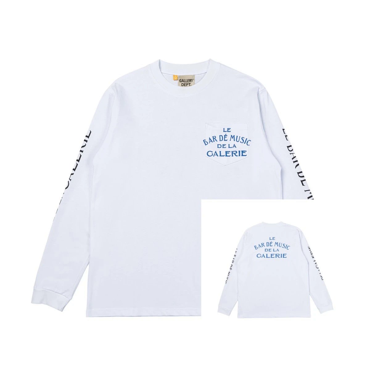 Gallery Dept Stop Being Racist! Long Sleeve T-Shirt White product detail 19 in Litbuy spreadsheet finds