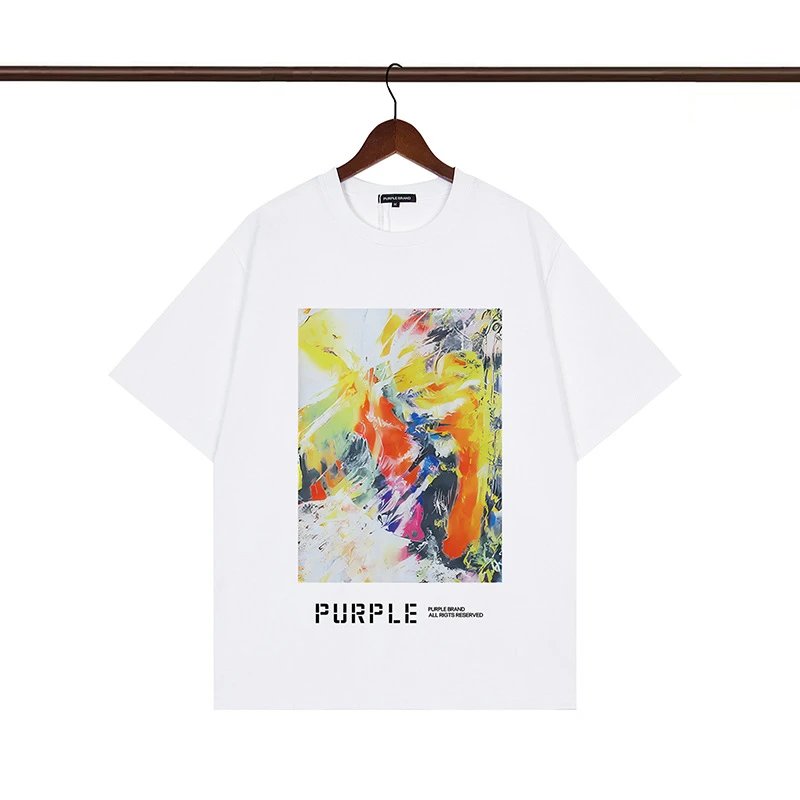 Purple Brand Ecru Under The Sun T-Shirt