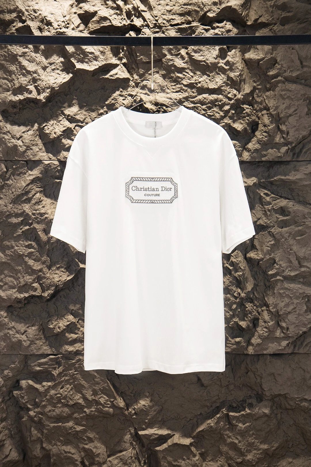 Embroidered Print T-Shirt photo 7