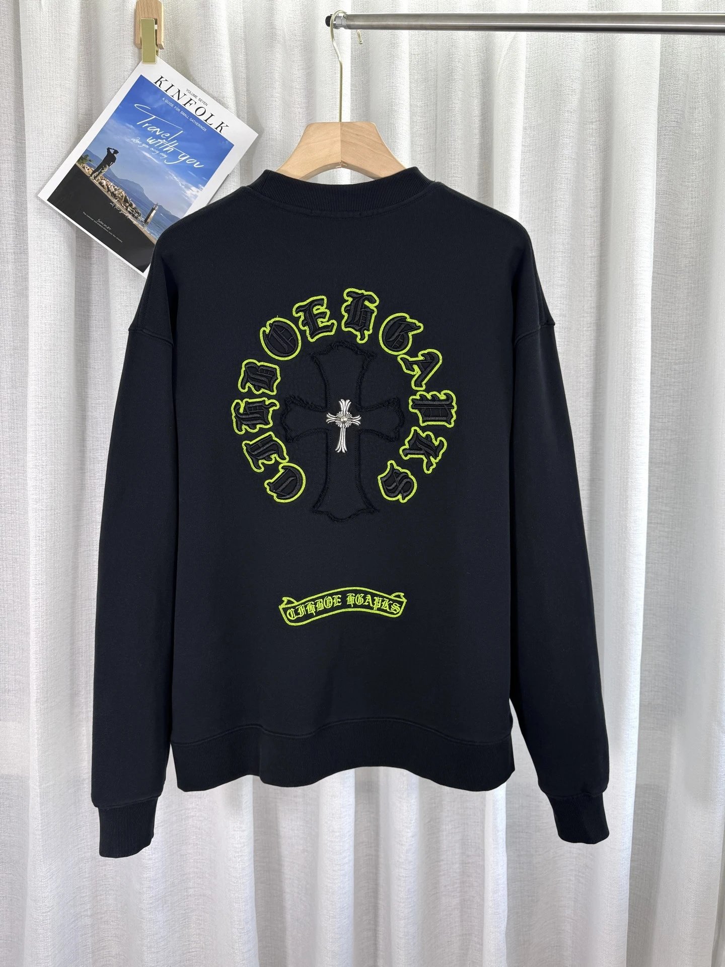Cross Sanskrit Print T-Shirt photo 8