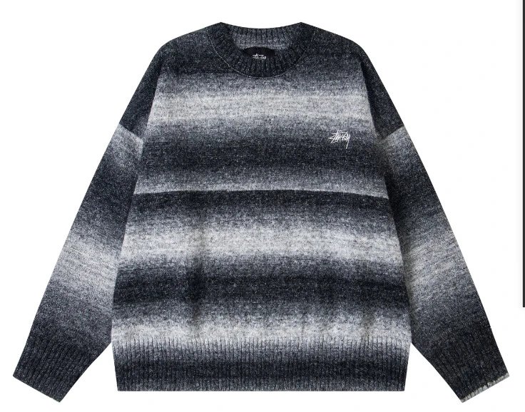 Hand-Knit Crew Neck Oversized Sweater photo 6