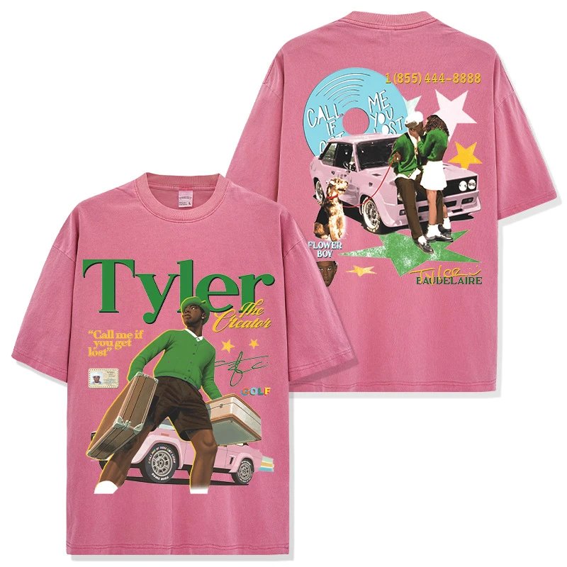 Tyler The Creator Washed T-Shirt and Hoodie photo 6
