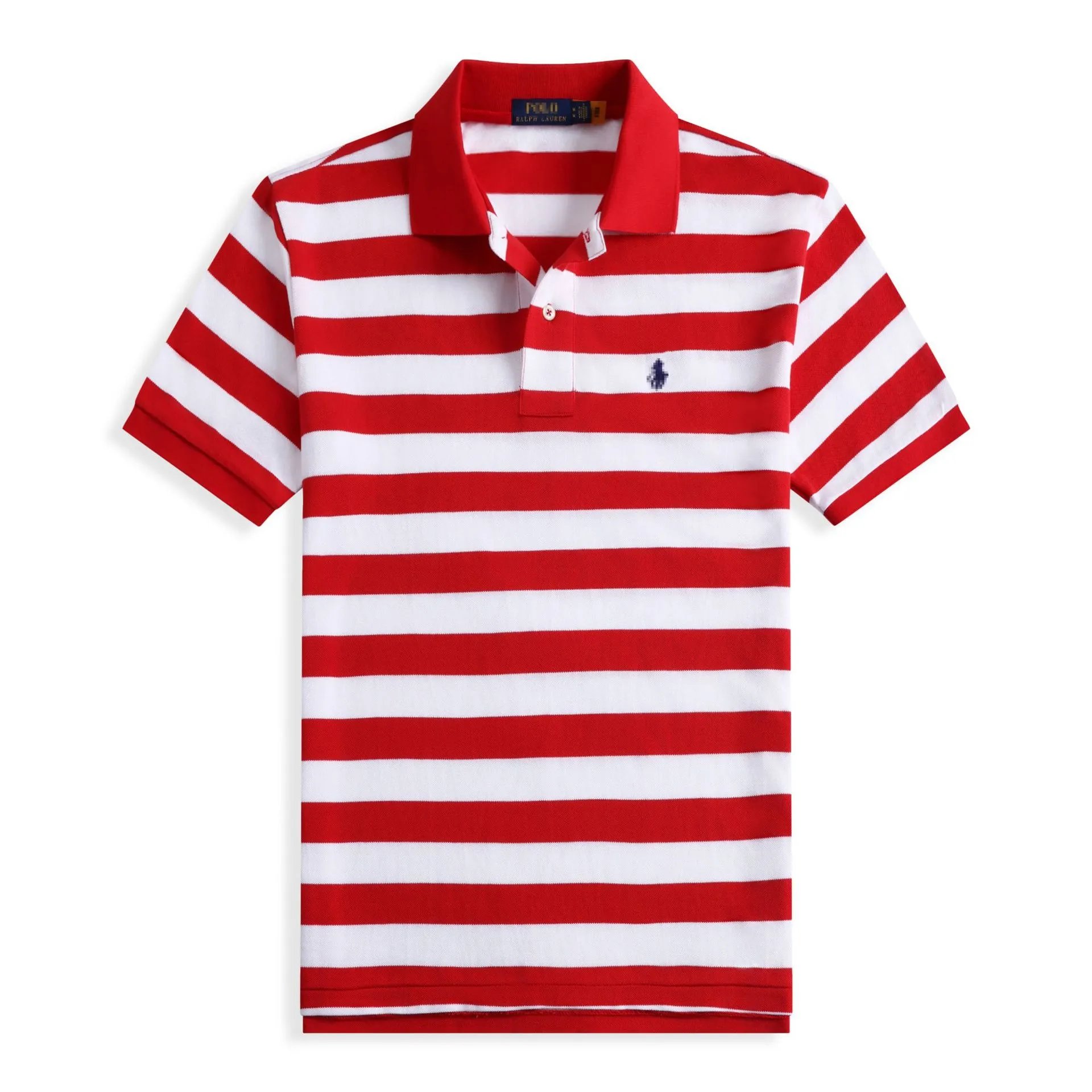Collar Embroidered Cotton T-Shirt photo 7