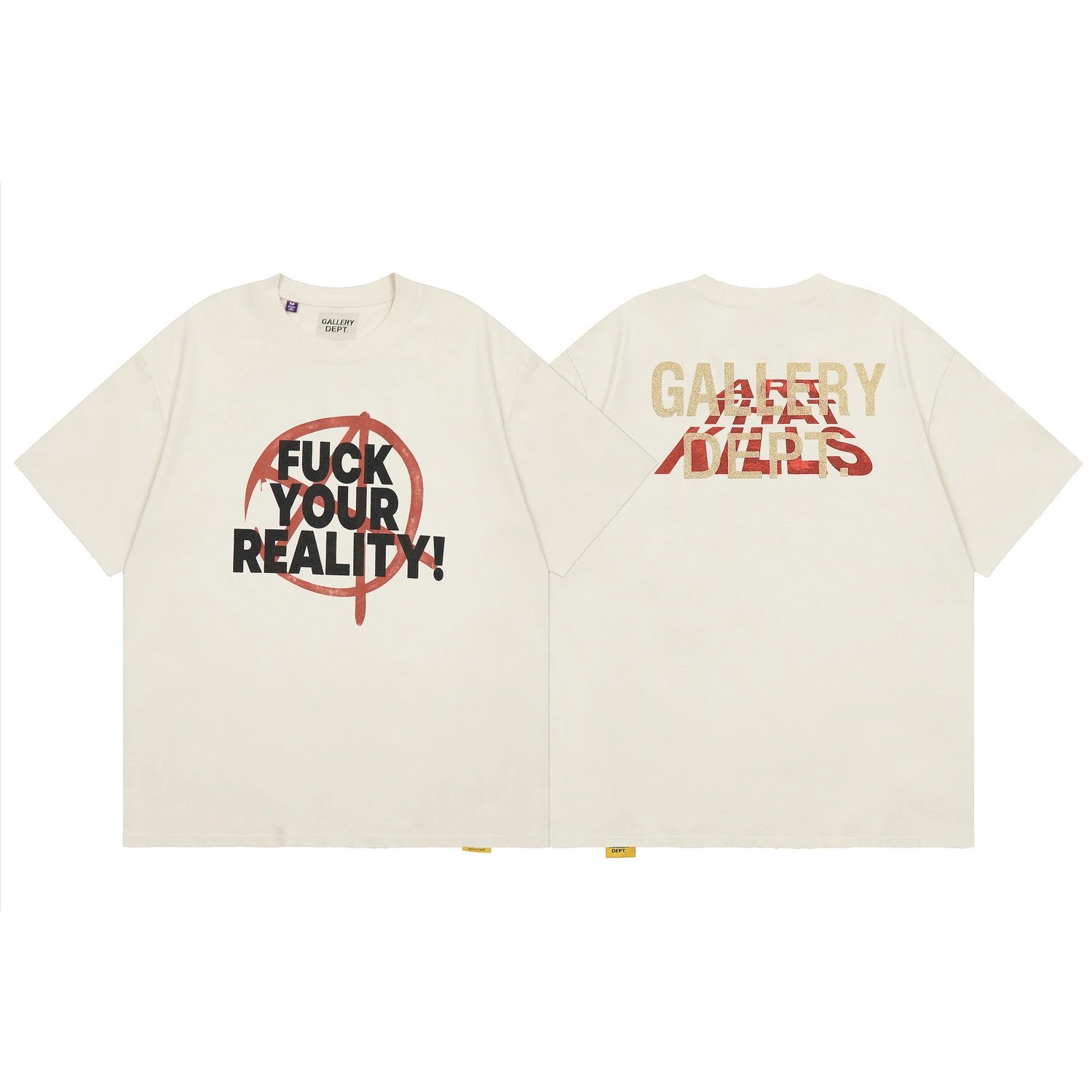 Gallery Dept Tie-Dye Globe Print T-Shirt photo 7