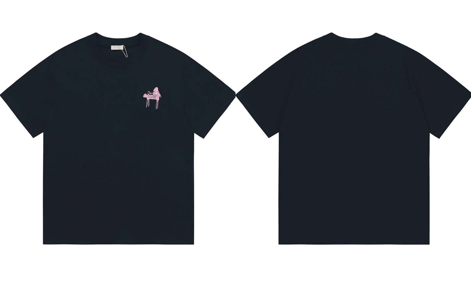 Embroidered Print T-Shirt photo 6